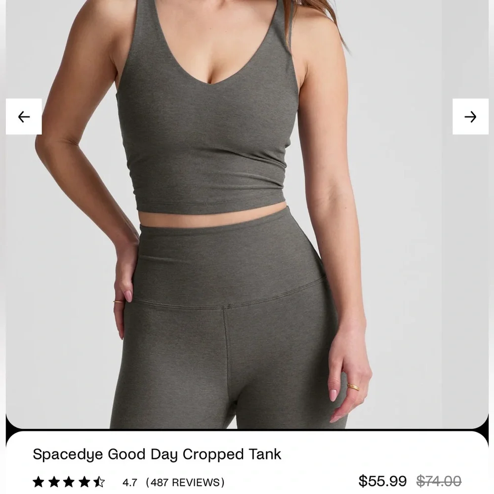 Beyond Yoga Umber Heather Top - Picture 5 of 5